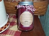 Primitive Pint jar pumpkin pie(burnt orange)