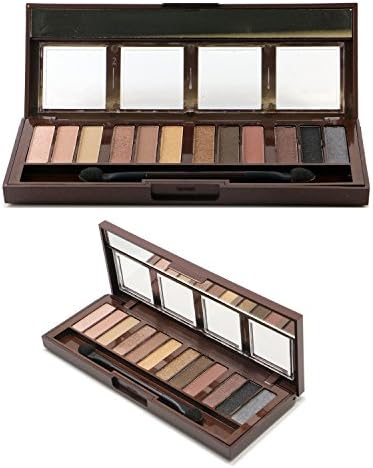 City Color Barely Exposed Eyeshadow Palette W/ Brush &amp; Mirror #E0024