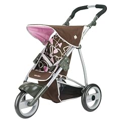 Knorrtoys 71030 - Maclaren "Junior MX3" Puppenwagen, braunrosa