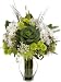 Spring Sensation with Hourglass Vase