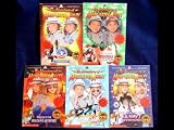 Adventures of Mary Kate and Ashley Set (Case of the Christmas Caper, Case of the Sea World Adventure, Case of the U.S. Navy Adventure, Case of the U.S. Space Camp Mission, Case of the Volcano Mystery)