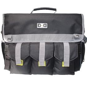 Diaper Dude Black Deluxe Bag