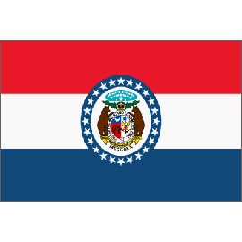 Missouri Nylon flag 3 ft. x 5 ft.