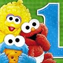 Sesame Street 1st Birthday Lunch Napkins 16ct