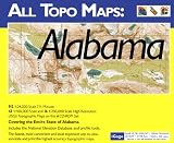 iGage All Topo Maps Alabama Map CD-ROM (Windows)