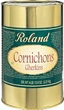 Review Roland  / Roland Cornichon (Gherkins), 8.75-Pound Cans (Pack of 2)