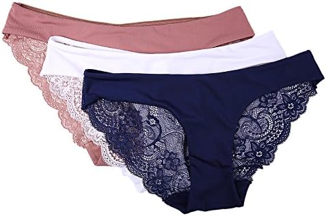 Dollytailor Women's underwear SexyTies Underwear Comfort Lace Panties Briefs (L, picture 2)