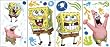 SpongeBob Squarepants Peel & Stick Wall Appliques Set