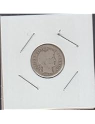 Coins: 1913 Barber or Liberty Head (1892-1916) Dime Very Fine