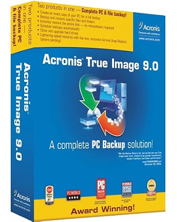 Acronis True Image Backup 9.0 [OLD VERSION]