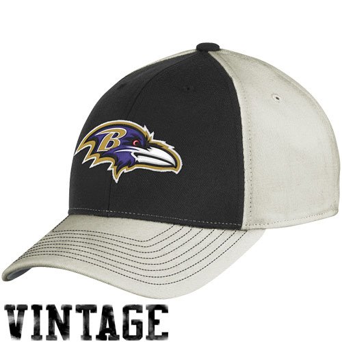 NFL Men's Baltimore Ravens Classics Structured Flex Hat - Tw92Z (Putty, Large/X-Large)