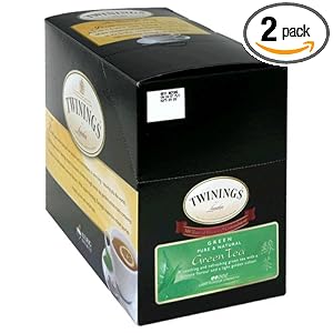 Twinings Green Tea, K-Cups for Keurig Brewers, 25-Count Boxes (Pack of 2)