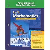 Mathematics: Applications and Concepts, Course 2, Parent and Student Study Guide Workbook