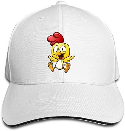 SOSOLO Lovely Chick 100% Cotton Washed Twill Street Fashion Sandwich Cap One Size With Adjustable Size