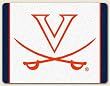 11"x15" Cutting Board ~ University of Virginia U Va ~ large tempered glass cutting board ~ code 924