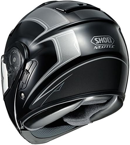 Shoei Neotec Borealis Modular Helmet Black/Silver 2XL