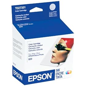 Epson T027201 Inkjet Cartridge (Color)