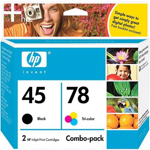 HP C8788BN 45 78D Inkjet Print Cartridge Combo Pack