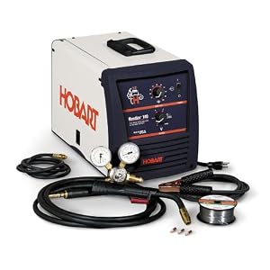 Hobart 500500 Handler 140 115-Volt 25-to-140 Amp Gas/Metal/Arc Single-Phase Wire Welding Package