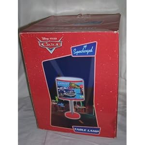  Table Lamp on Amazon Com  Disney Pixar Cars Table Lamp  Home Improvement