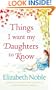 Things I Want My Daughters to Know