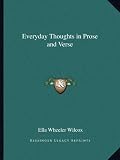 Everyday Thoughts in Prose and Verse