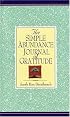 Simple Abundance Journal of Gratitude