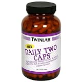 TwinLab Daily Two Caps, without Iron, Capsules, 180 capsules