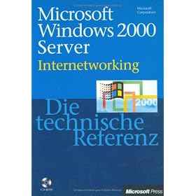 Microsoft Windows 2000 Server - Technical Reference - reference book - CD - German