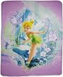 Tinkerbell "Fairies Light Bright" Over-size Fleece Throw Blanket