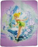Tinkerbell "Fairies Light Bright" Over-size Fleece Throw Blanket