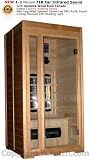 1-2 Person FIR Infrared Hemlock Sauna