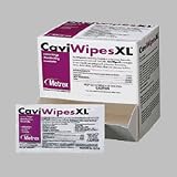 51GZN8QD49L. SL160  Caviwipes, X Large, Individual Packs, 10x12, 50/BX