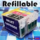 Non-oem Ink Cartridges with Big Black for Epson Nx515 Workforce 600 610 40 Printer 69