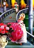 3D Lenticular POSTCARD-PRINCESS IN CASTLE