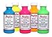 Angelus Neon Acrylic Leather Paint - 4 Ounces, Tahitian Pink