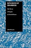 Kingdom of Disorder: Theory of Tragedy in Classical France