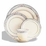 Lenox Charleston Platinum Banded Ivory China Saucer