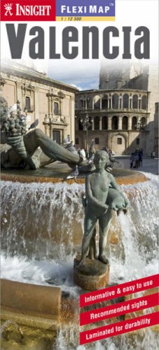 City Travel Guides Discounted  Used : Valencia Insight Flexi Map