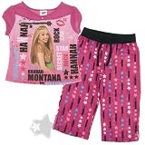  : Hannah Montana Dark Pink Secret Star Capri Pajamas for Girls