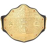 Official WWE Authentic Unisex WWE World Heavyweight Championship Replica Title Belt One size Multicoloured