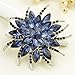 Tagoo Multi Circles Vintage Brooch Fashion Safety Pin Clip in Crystal Pearl for Women&Girls, Wedding/Banquet/Bouquet