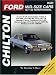 Chilton's Ford: Mid Size Cars 1971-85 Repair Manual (Chilton's Total Car Care Repair Manual)