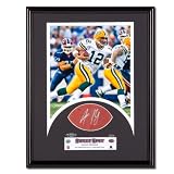 Aaron Rodgers Signed Packers Cut w/8x10 UDA