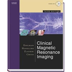 Click here to buy Clinical Magnetic Resonance Imaging: 3-Volume Set by Robert R. Edelman, John Hesselink, and Michael Zlatkin.