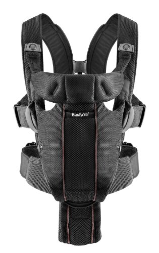 BabyBj&ouml;rn 096002 Tragesitz Miracle, schwarz, mesh Preisvergleich