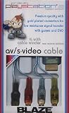 Blaze S-Video/AV Cable with Winder (PS2) Video Games