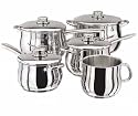 Stellar 1000 5 Piece Set (Deep) - 14cm MP,16/18/20cm SP & 22cm S/pot