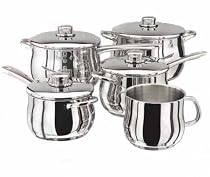 Stellar 1000 5 Piece Set (Deep) - 14cm MP,16/18/20cm SP & 22cm S/pot
