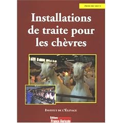Installations de traite pour les ch�vres